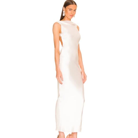 The Bar Pierre Gown in Blanc NWOT Size 6 - Picture 3 of 5
